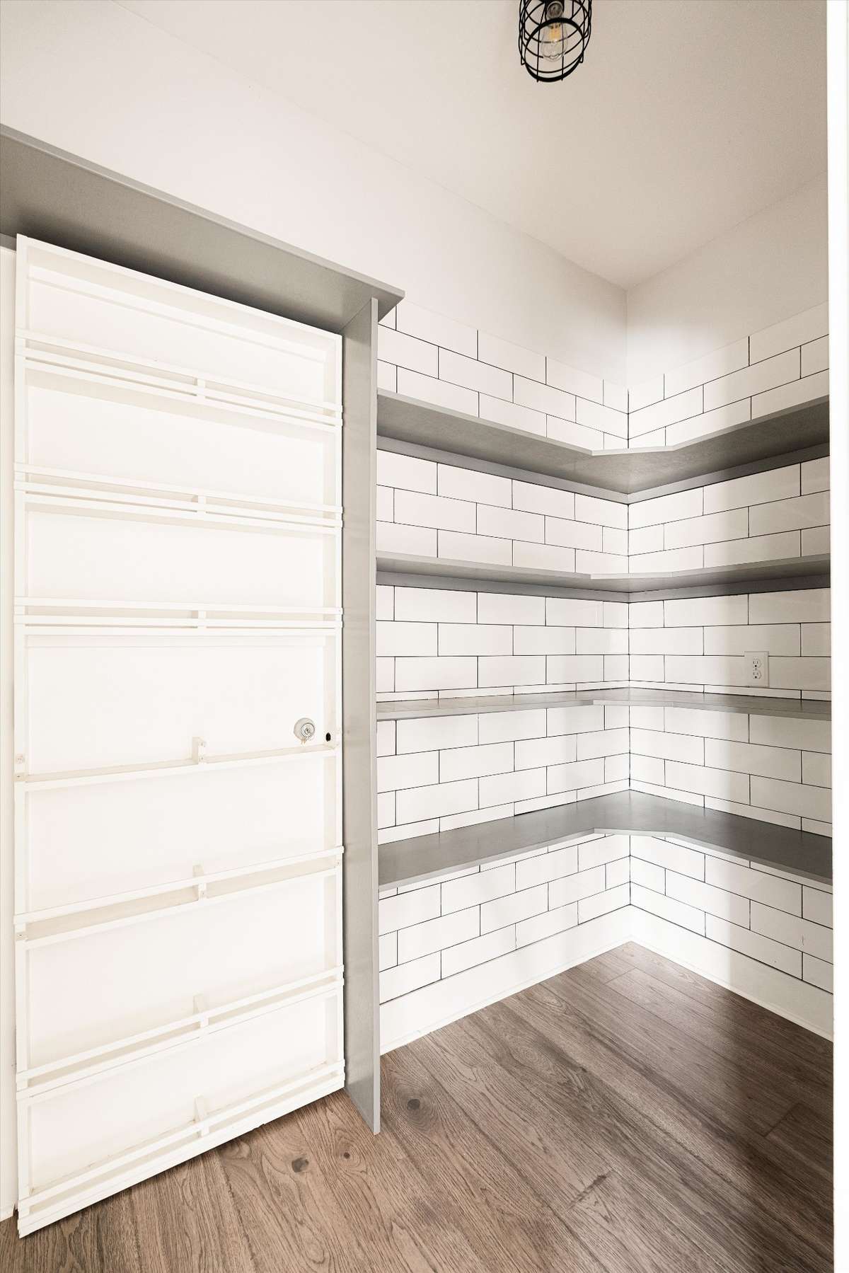 Spacious pantry