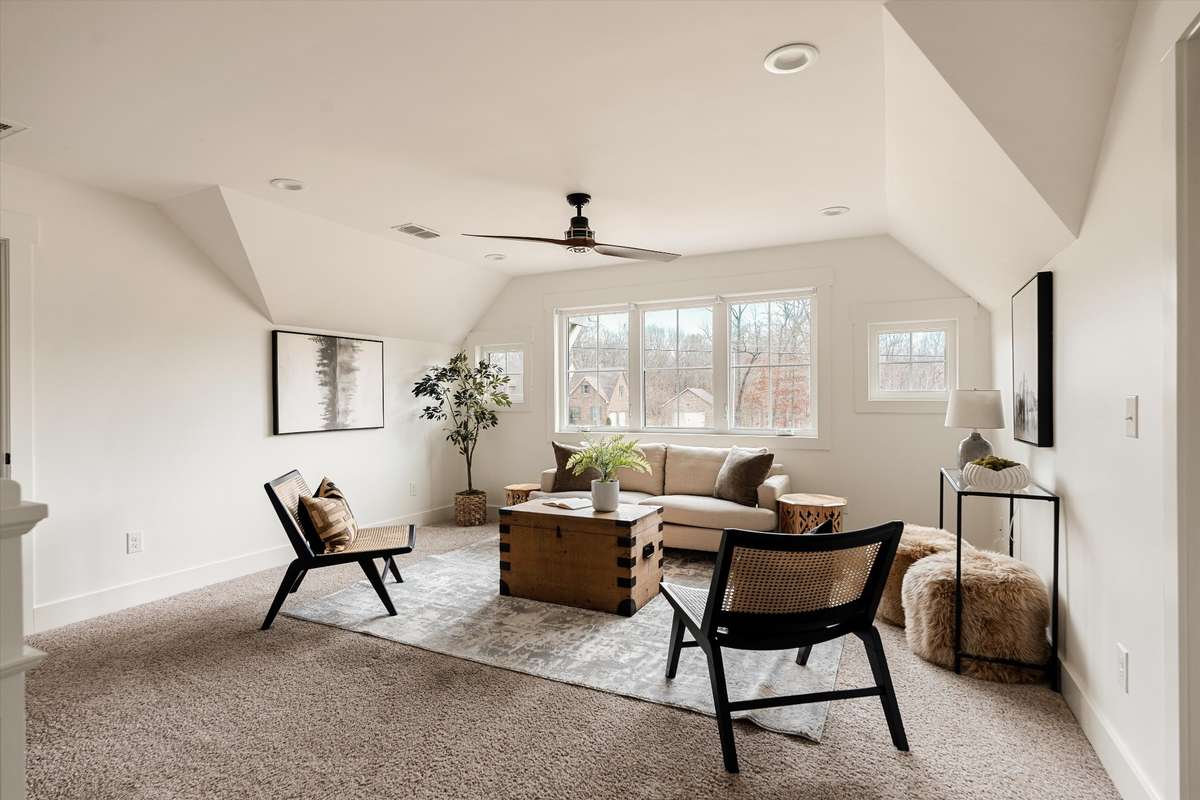 Upstairs landing loft