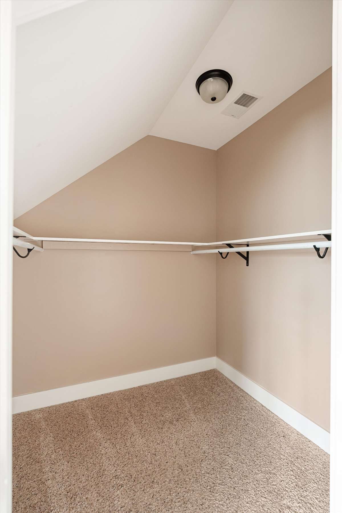 Large walk-in closet in bedroom 2