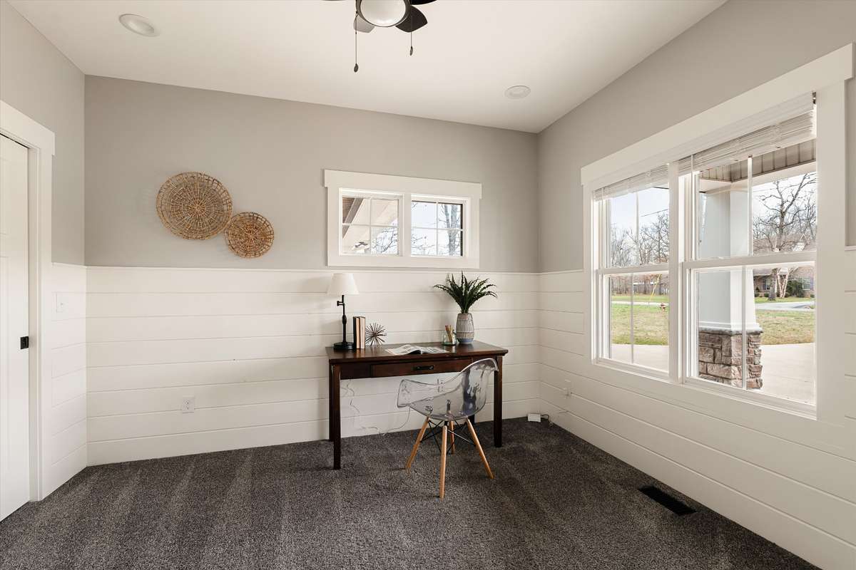 Front office with closet
