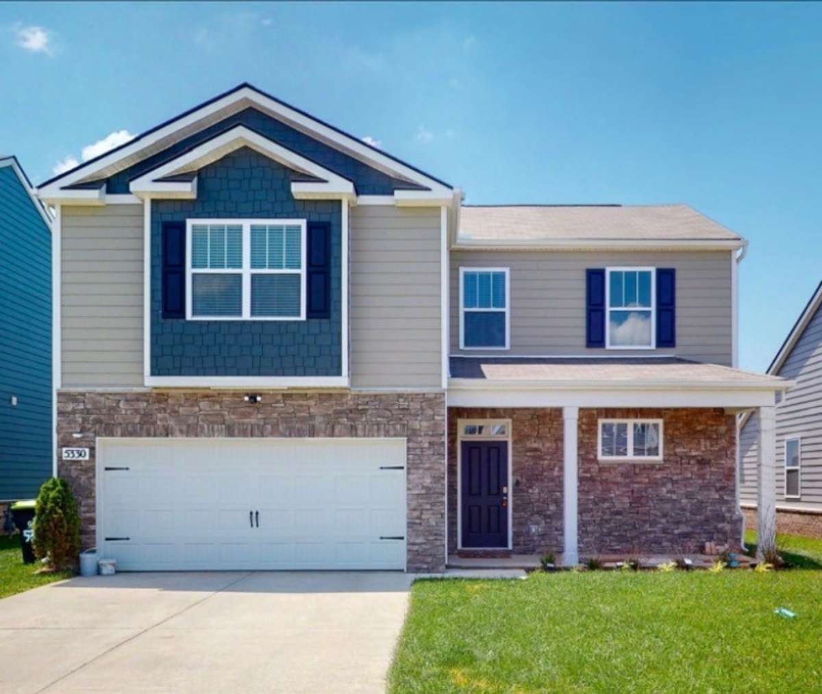Welcome to 5330 Owens Lane! This beautiful home has room enough for everyone! Master downstairs, with 3 bedrooms & a large Bonus Room & full bathroom upstairs.