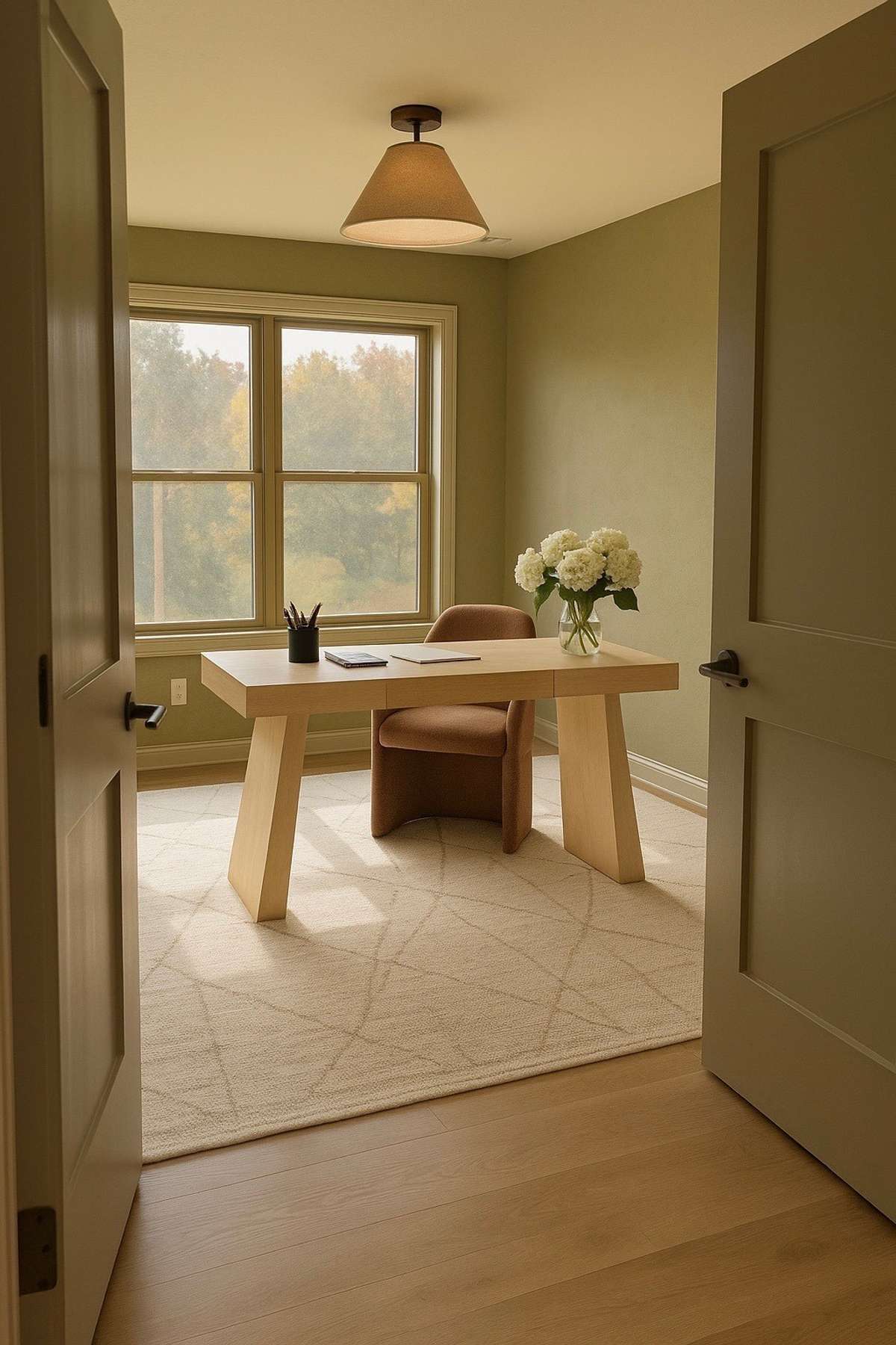 Virtually staged to Show Room potential.