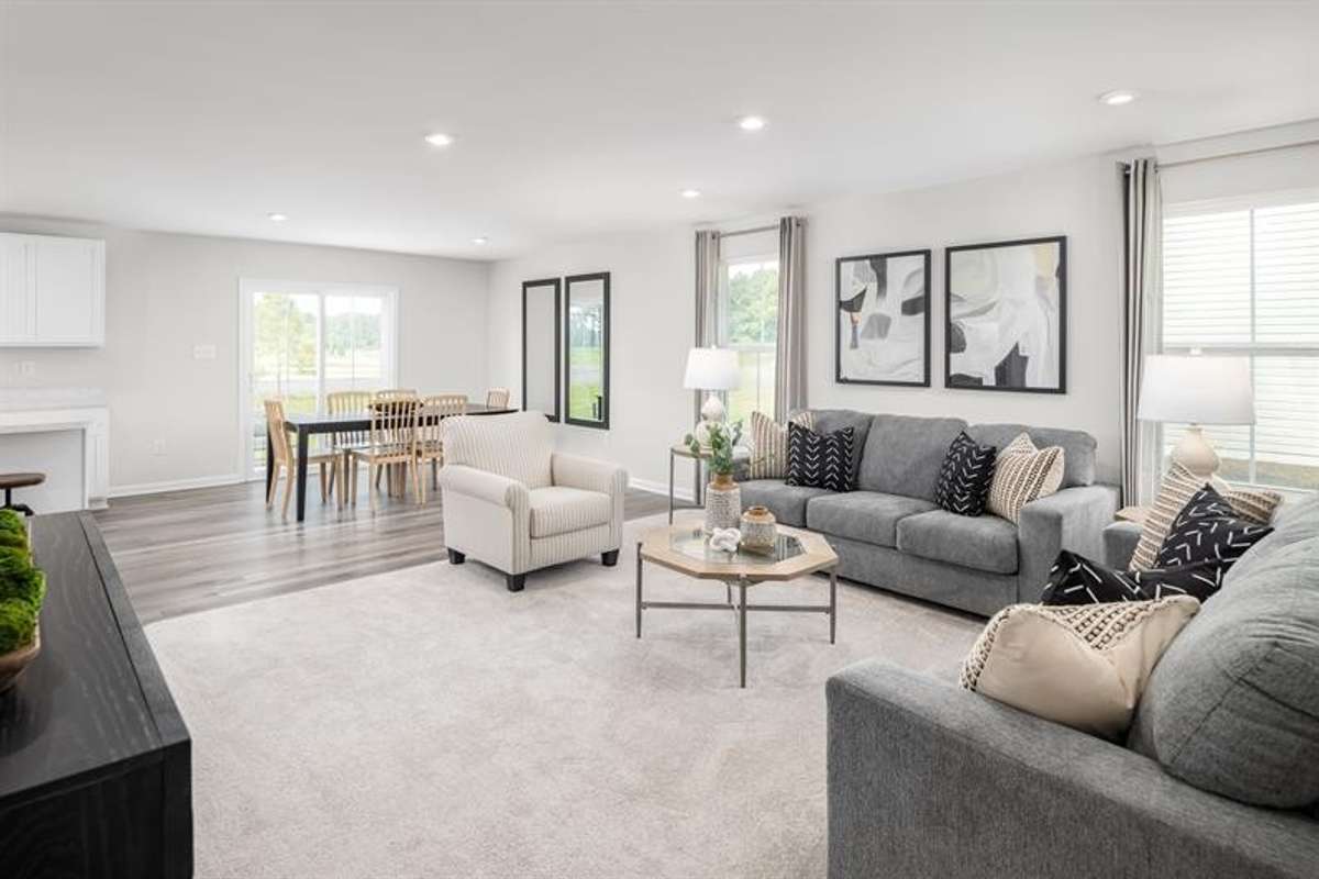Great Room from Entry Hallway