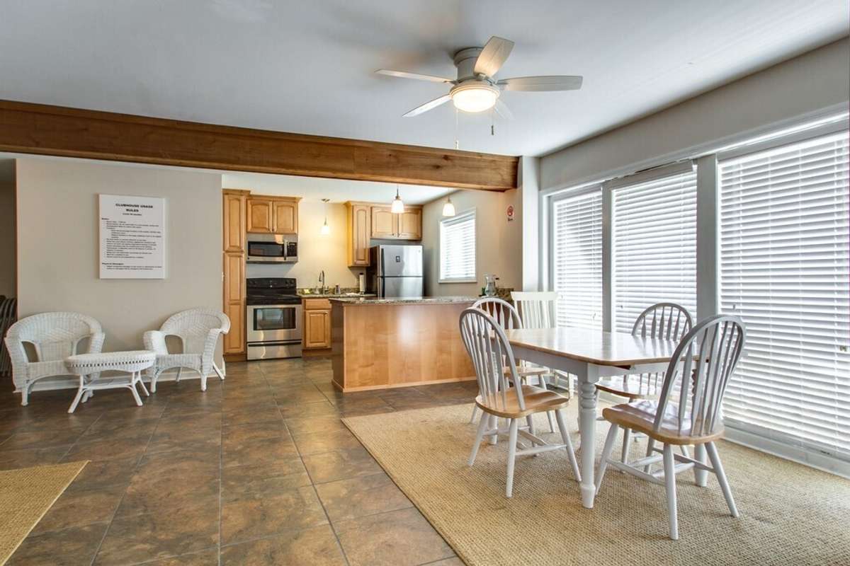 Community Clubhouse kitchen