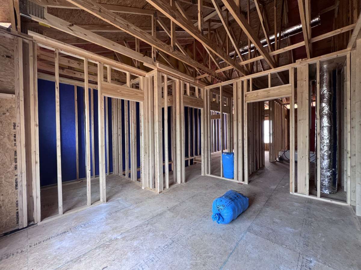 Bedroom three with walk-in closet - Progress as of 4.1.26