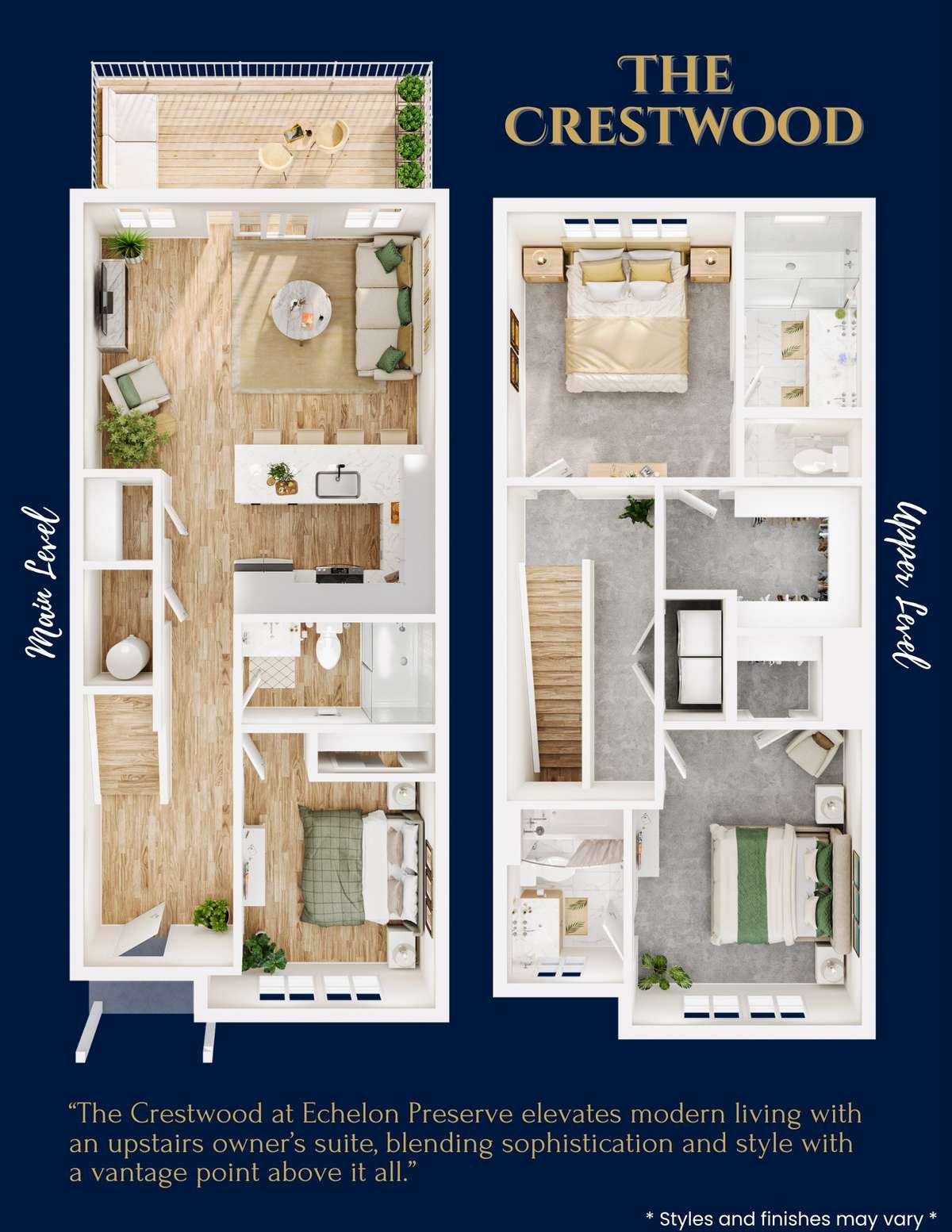 Crestwood Floorplan Rendering