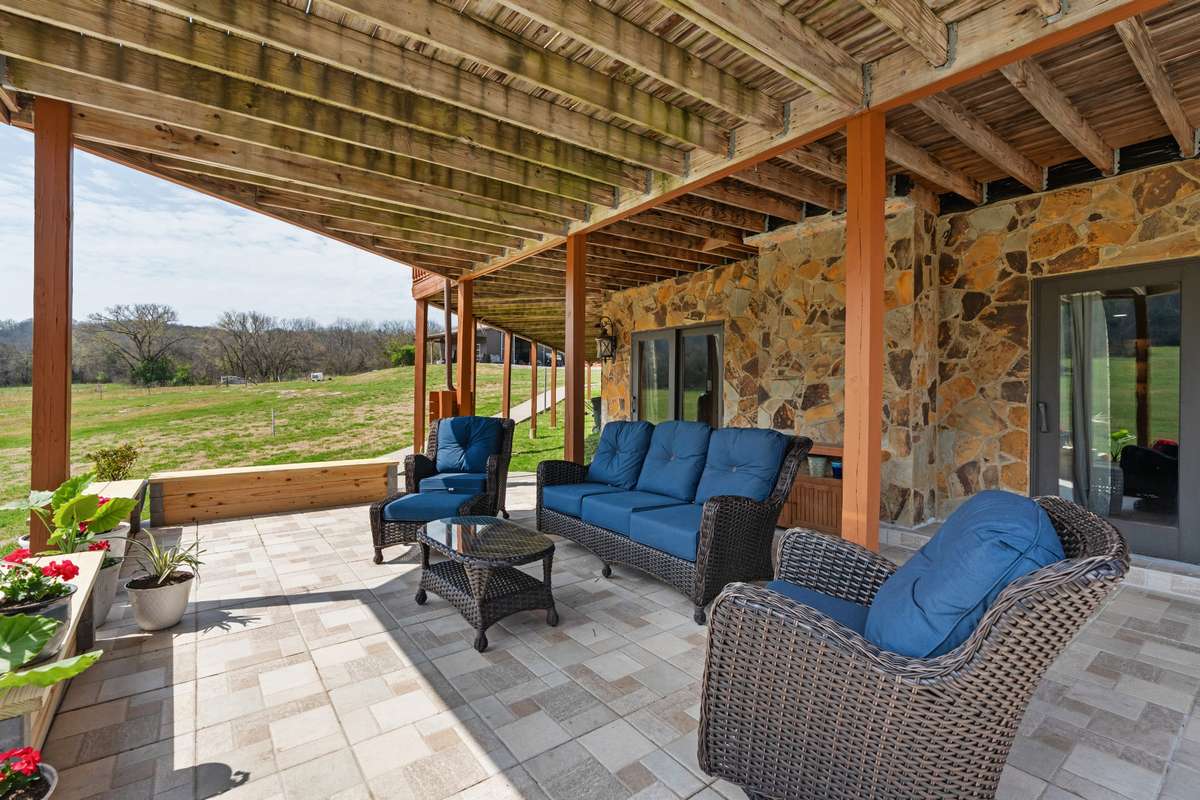 Ample entertainment space on every level.
