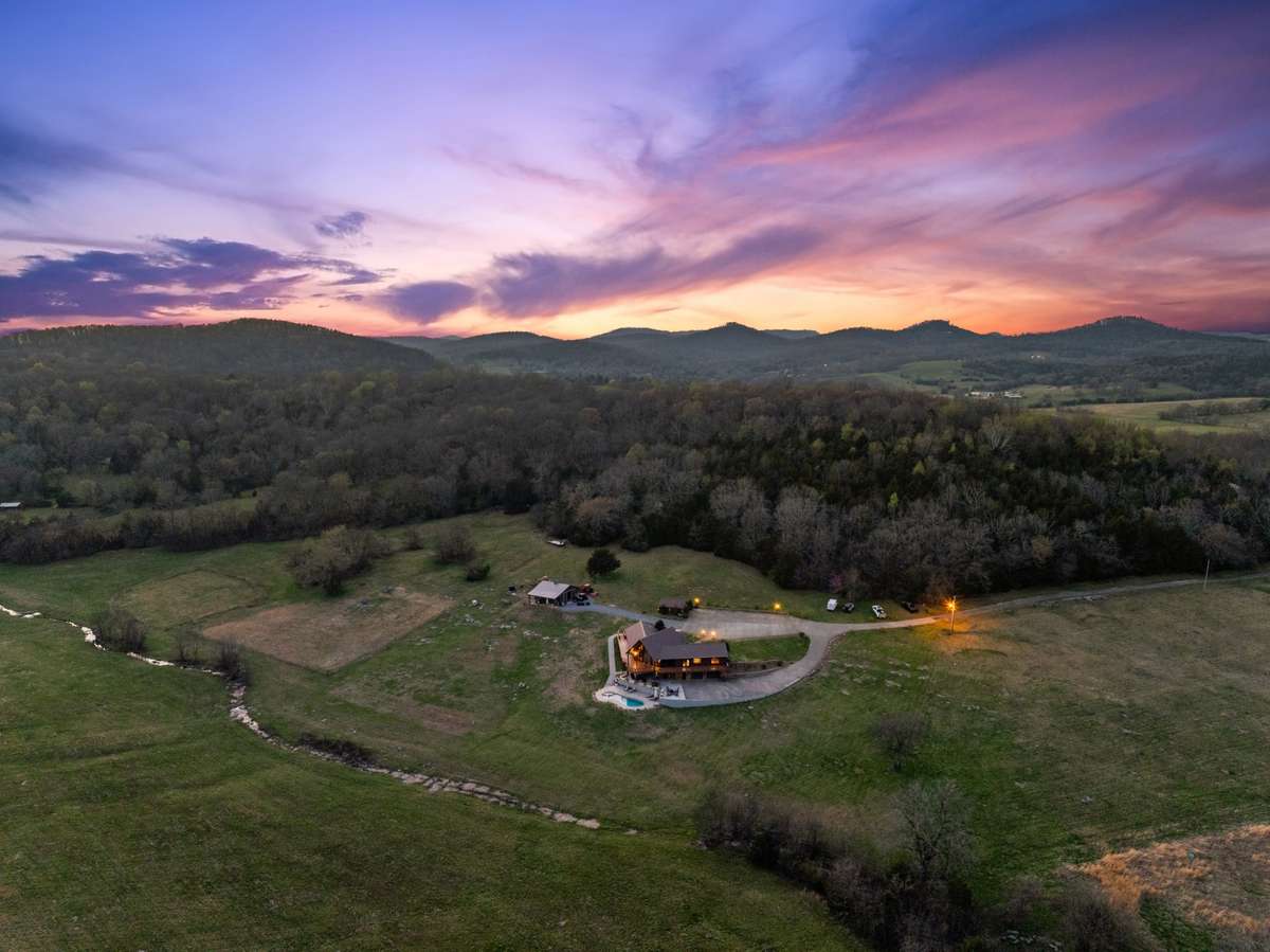 This could be your sunset every evening on the porch or by the creek or in the orchard.