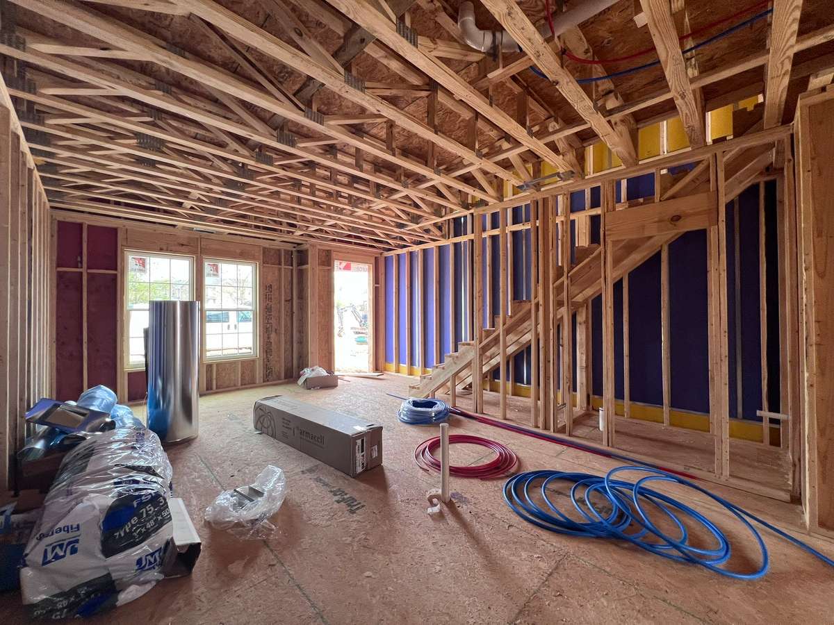 Living Room/Kitchen - Progress as of 4.1.26