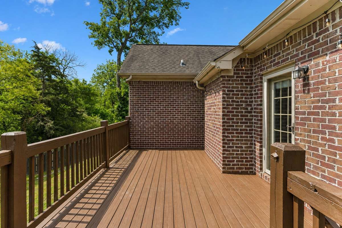 Your back deck is the perfect summer spot for grilling or outdoor entertaining. 1012 Rudder Drive, Spring Hill, TN 37174