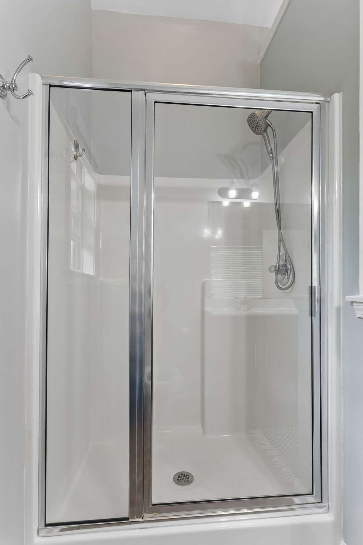 Primary bath also has a walk in shower with glass door. 1012 Rudder Drive, Spring Hill, TN 37174