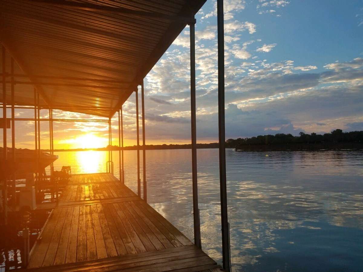 Community dock at your back door