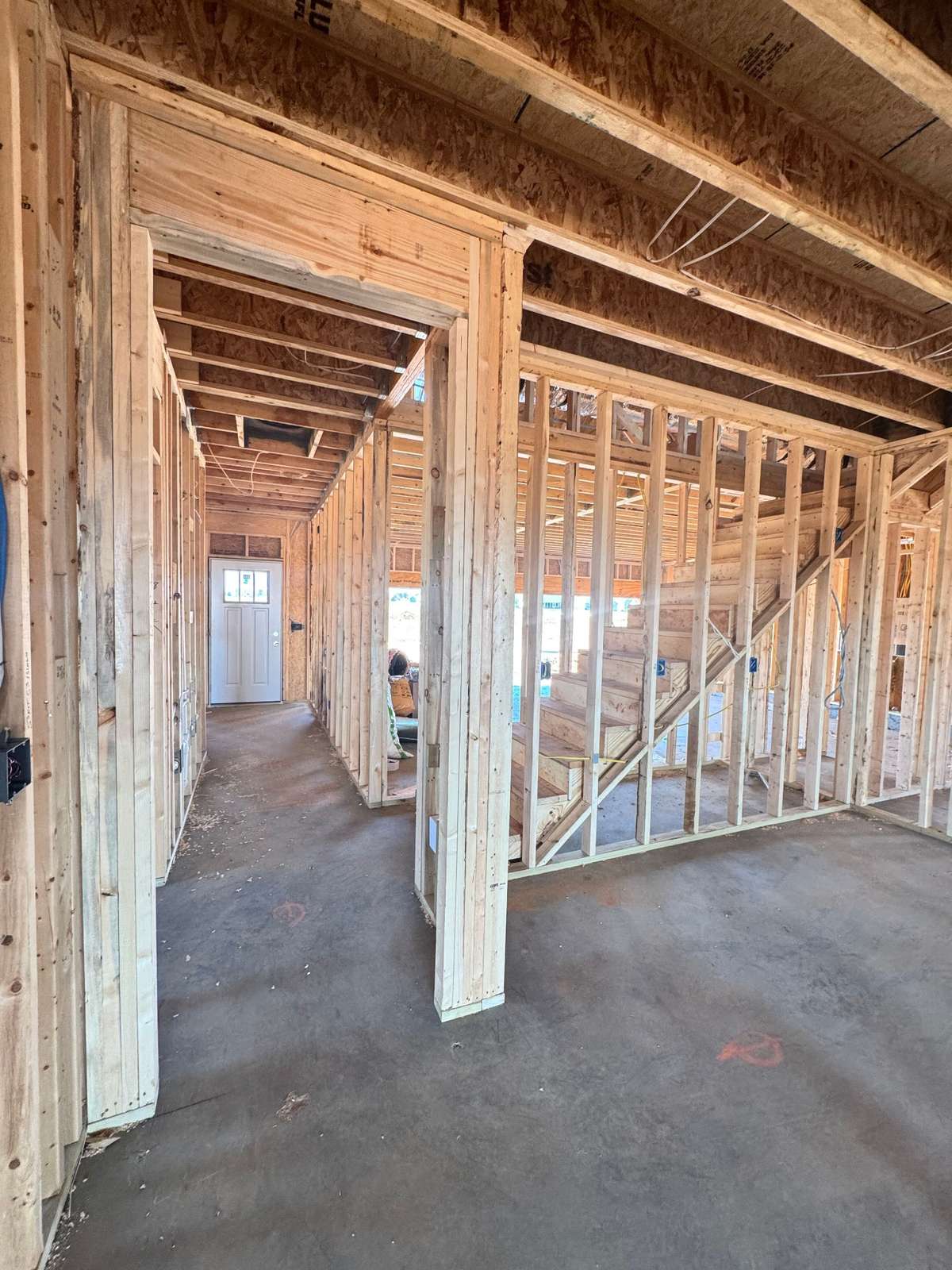 Construction progress pictures as of 04/09/2026