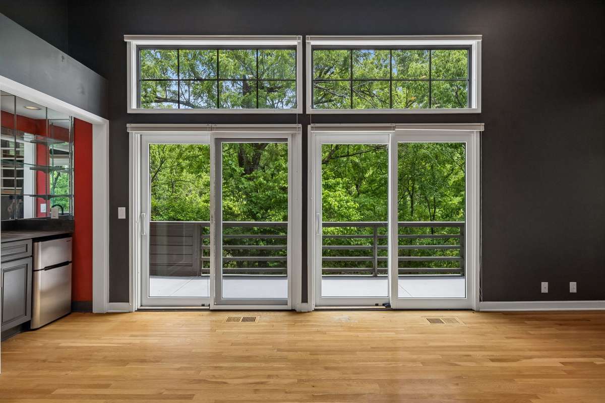 Doors onto your deck!