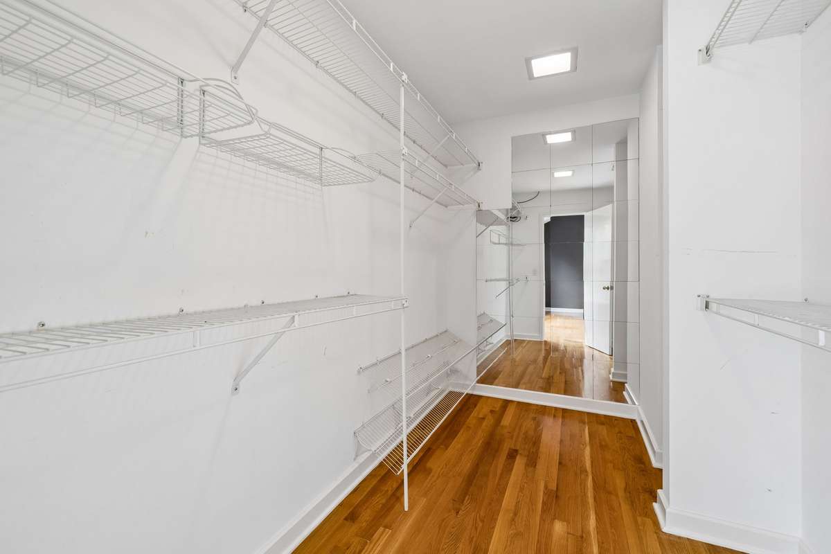 Spacious Walk in Primary closet!