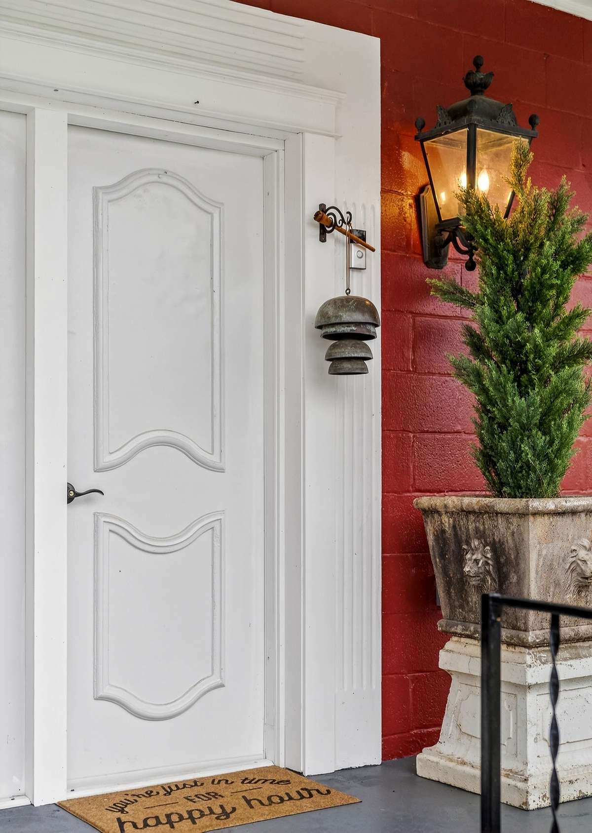 Exterior front entrance French door
