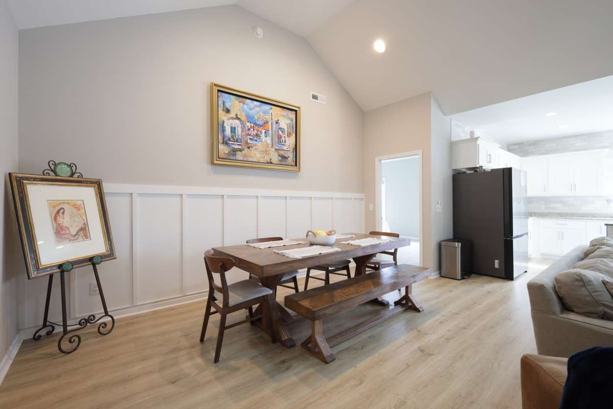 New LVT flooring was added throughout.