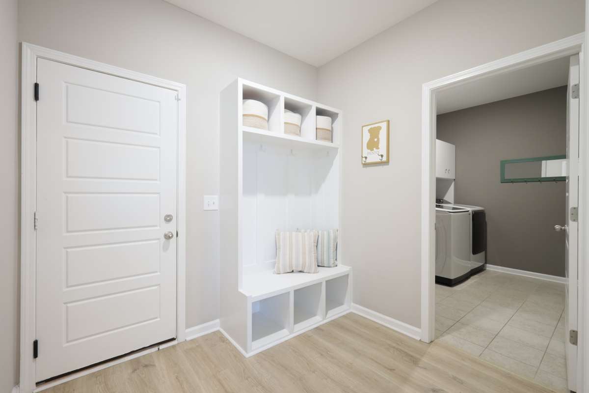 Custom mud room was added! Upgrades everywhere!