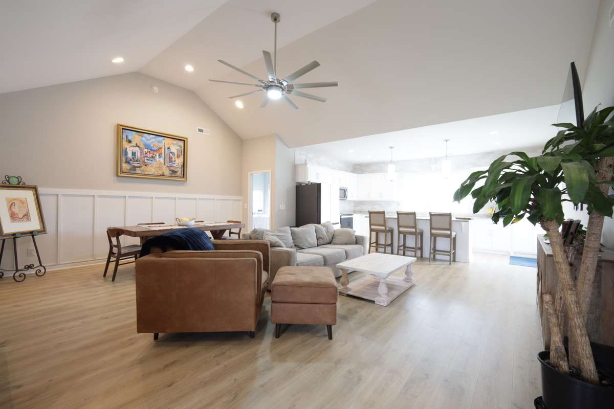 Open floorplan.