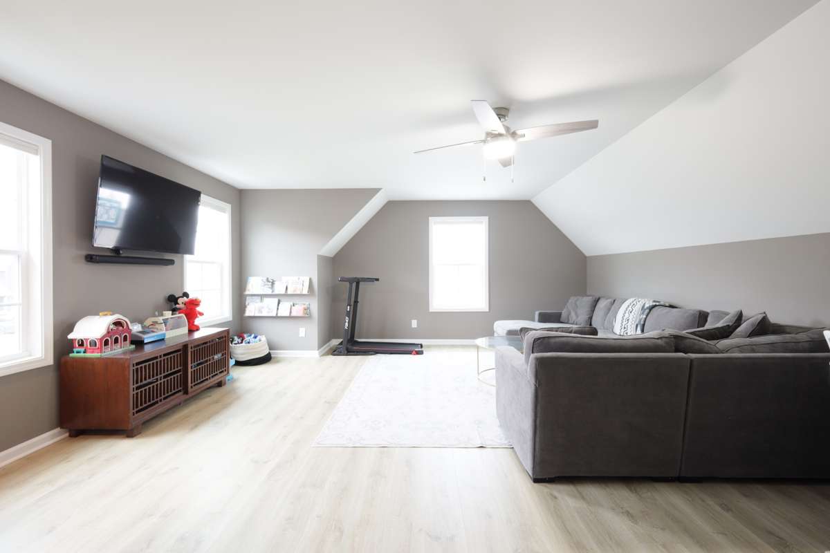Lots of natural light.
