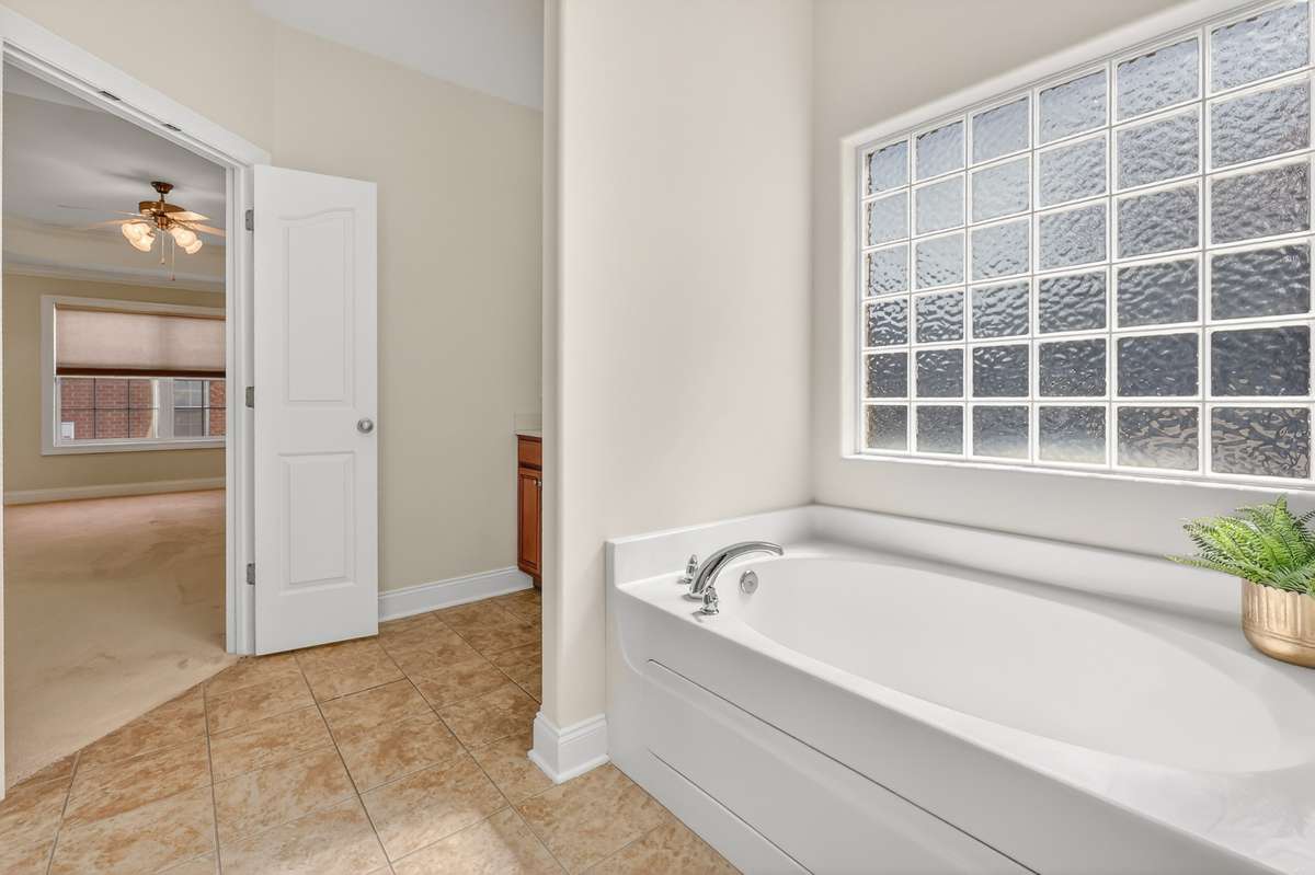Sit back and relax after a hard day in this lovely Garden Tub.