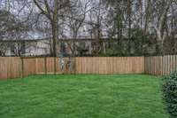 It's not often you get this price, without an HOA AND a back yard! (Grass digitally enhanced.)