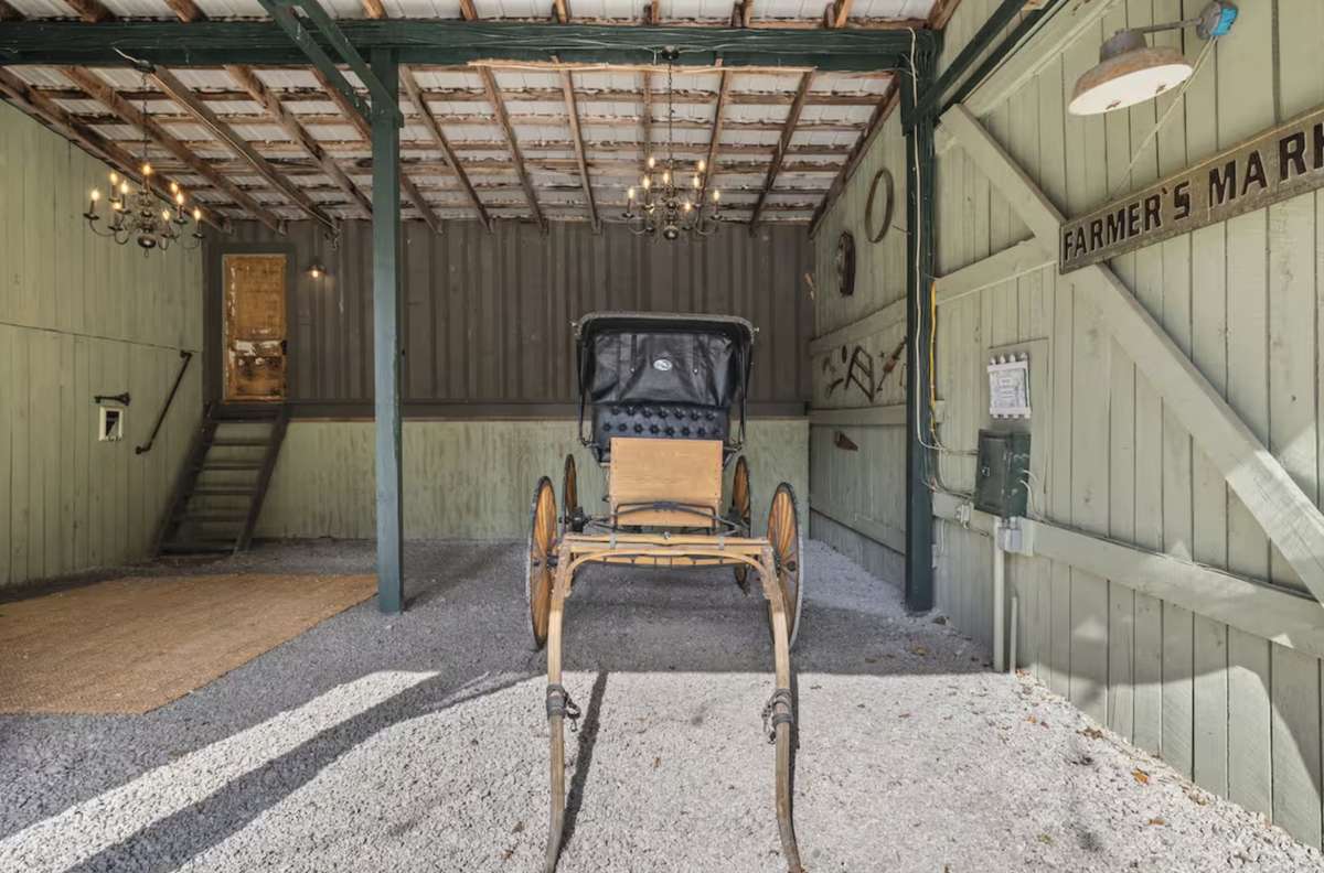 Outside Entrance to the Loft
