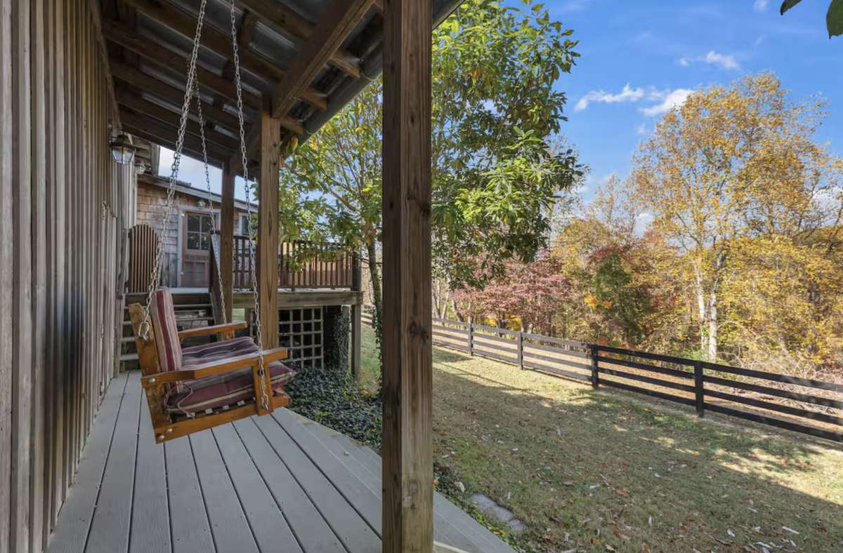 Back Porch and Deck