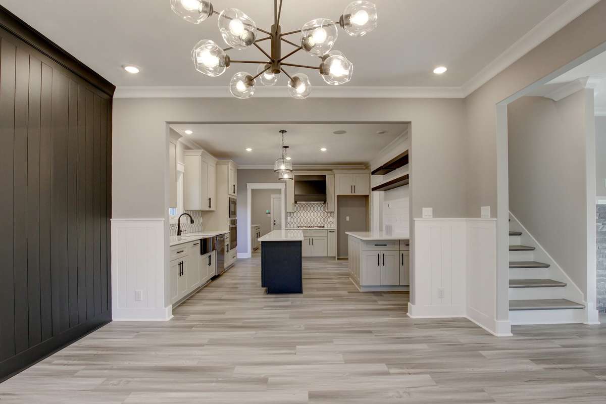 View from Dining Room to Kitchen