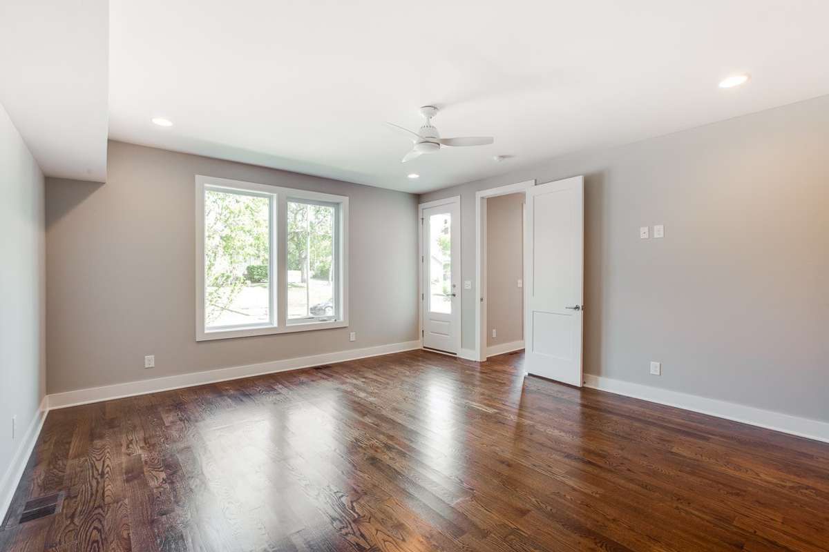 Main level primary bedroom with en-suite bath. Has seperate private entrance for easy rental ability - Can be used as 4th bedroom or a bonus room.