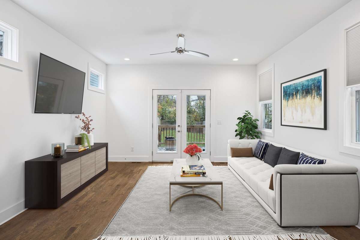 Living Area (virtually staged)