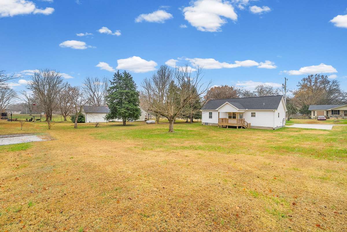 Nice large yard