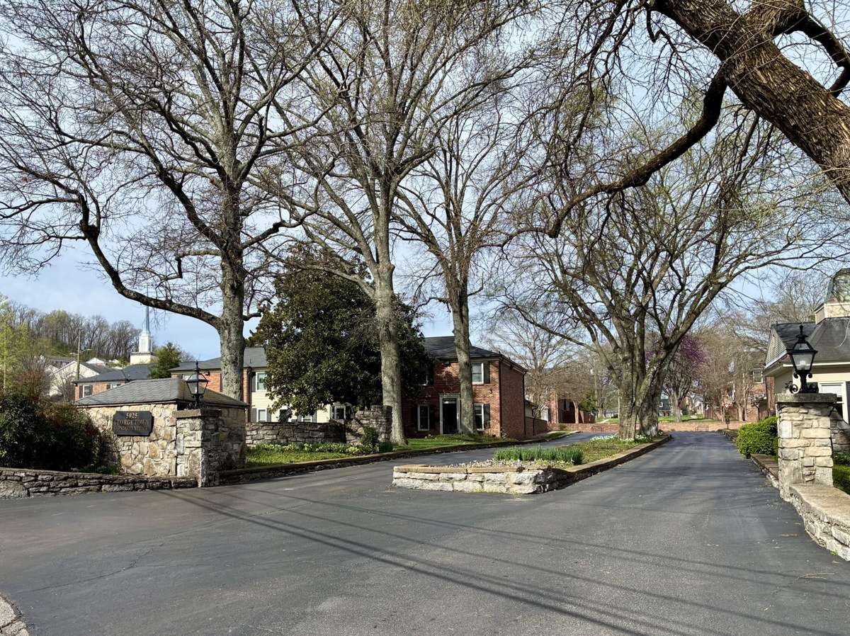 The Georgetown entrance