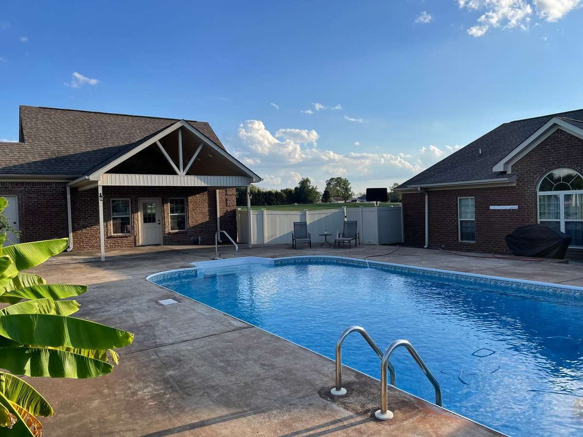 Pool- Great view of the pool area