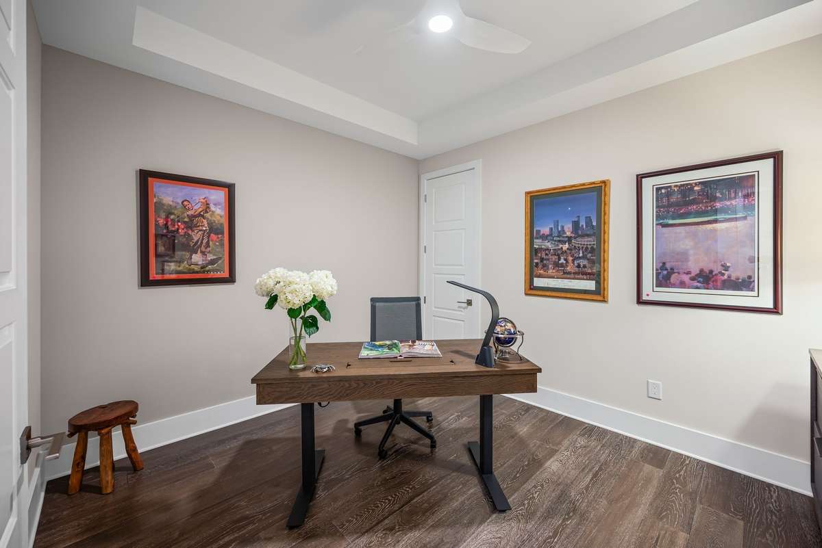 Office can also function as a bedroom.