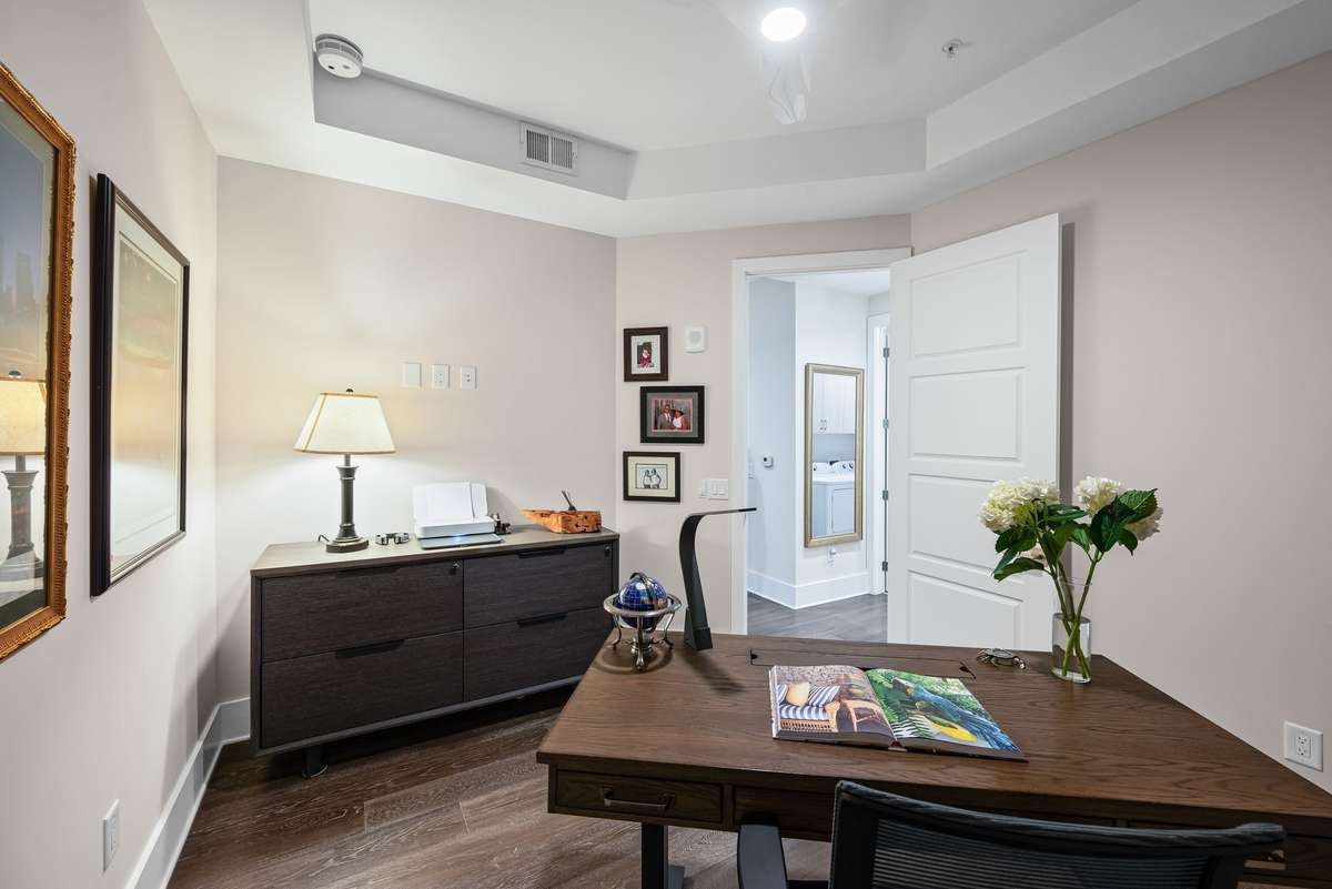 Office may also function as a bedroom.