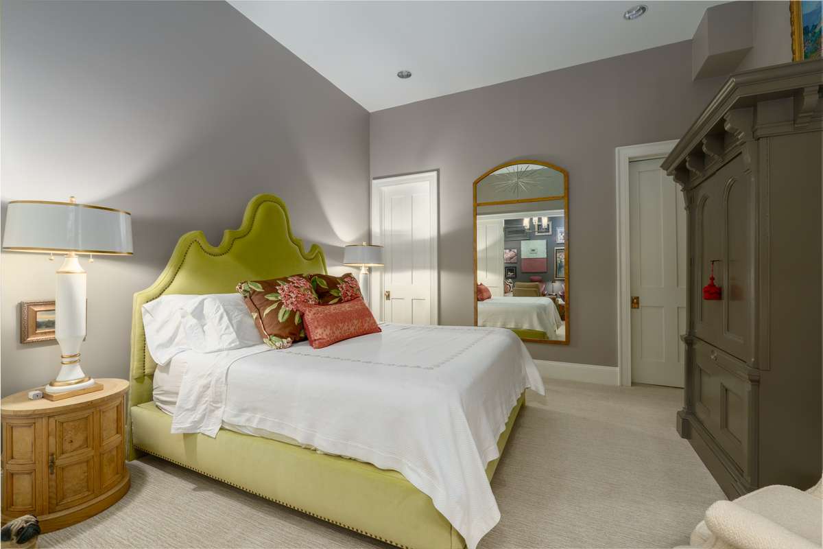 Bedroom on lower floor