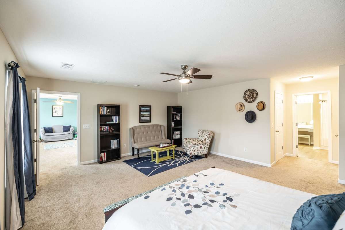 It even has room for a seating area!