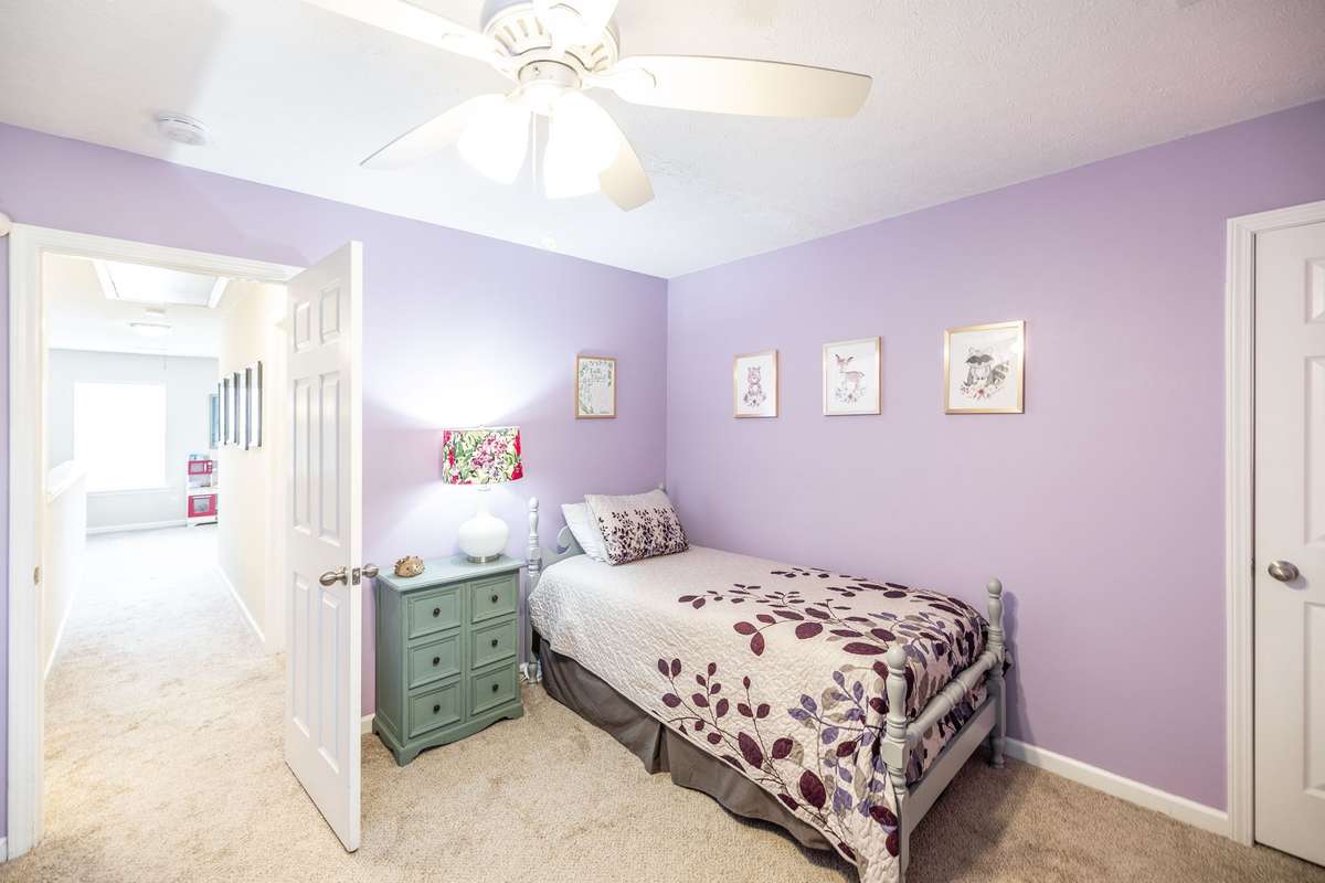 Bedroom #3 has a walk-in closet also!