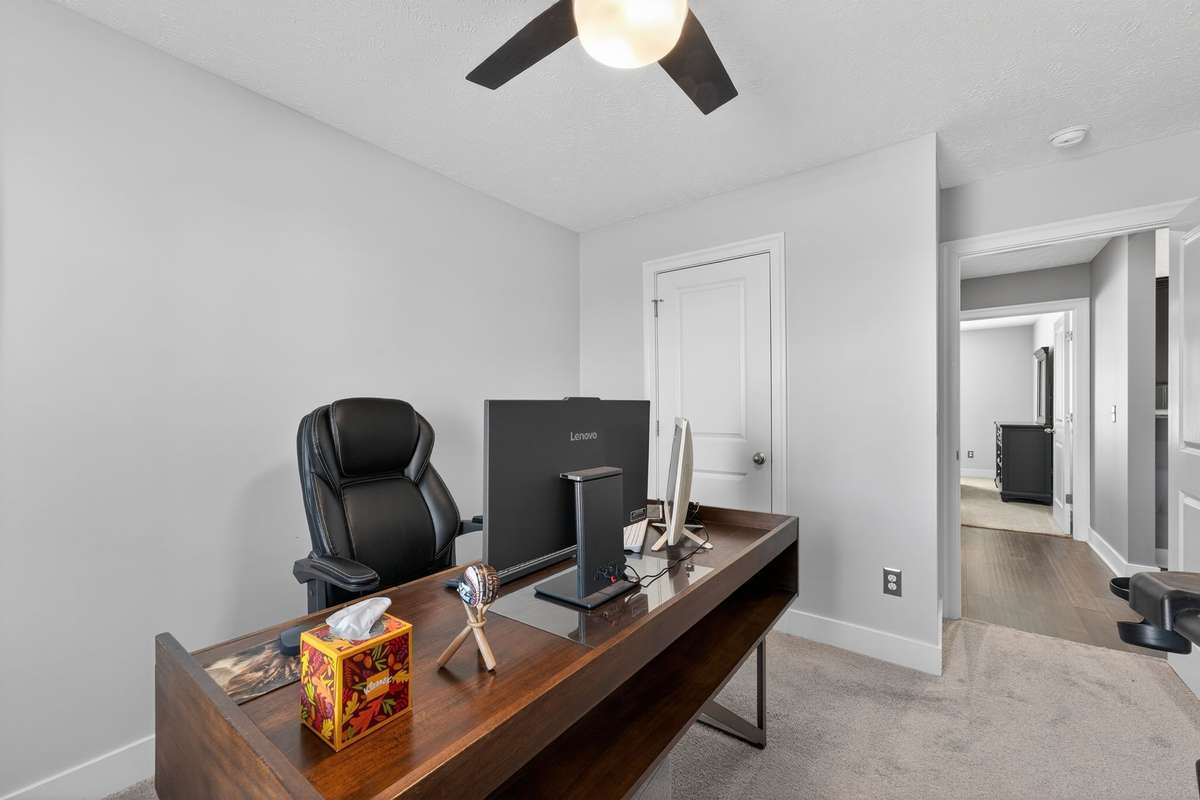 This dedicated office space, which is the 3rd bedroom, is large enough to work for either task and still have ample room.