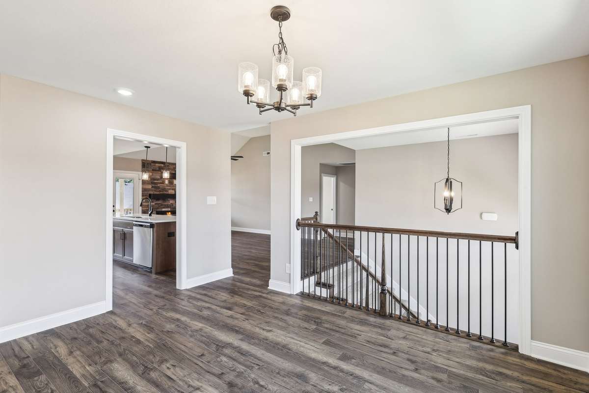 Sample pictures from a previous build showing the Oakmont Floor Plan. Materials and colors are subject to change without notice.