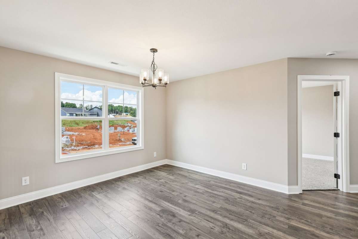 Sample pictures from a previous build showing the Oakmont Floor Plan. Materials and colors are subject to change without notice.