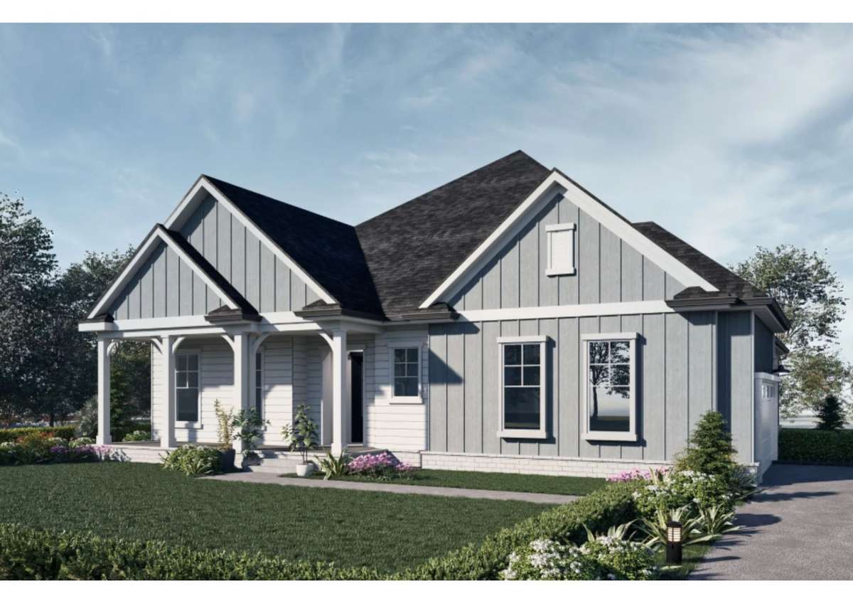 Elevation 4 option of the Burgess Plan - exterior colors can vary