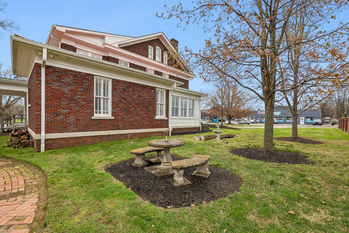Beautiful Charming Grounds with brick walk-ways