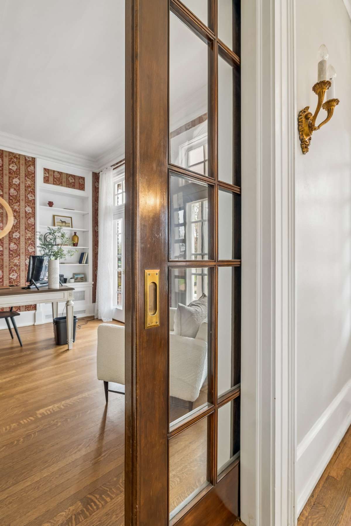The period craftsmanship and charm has been preserved throughout the house