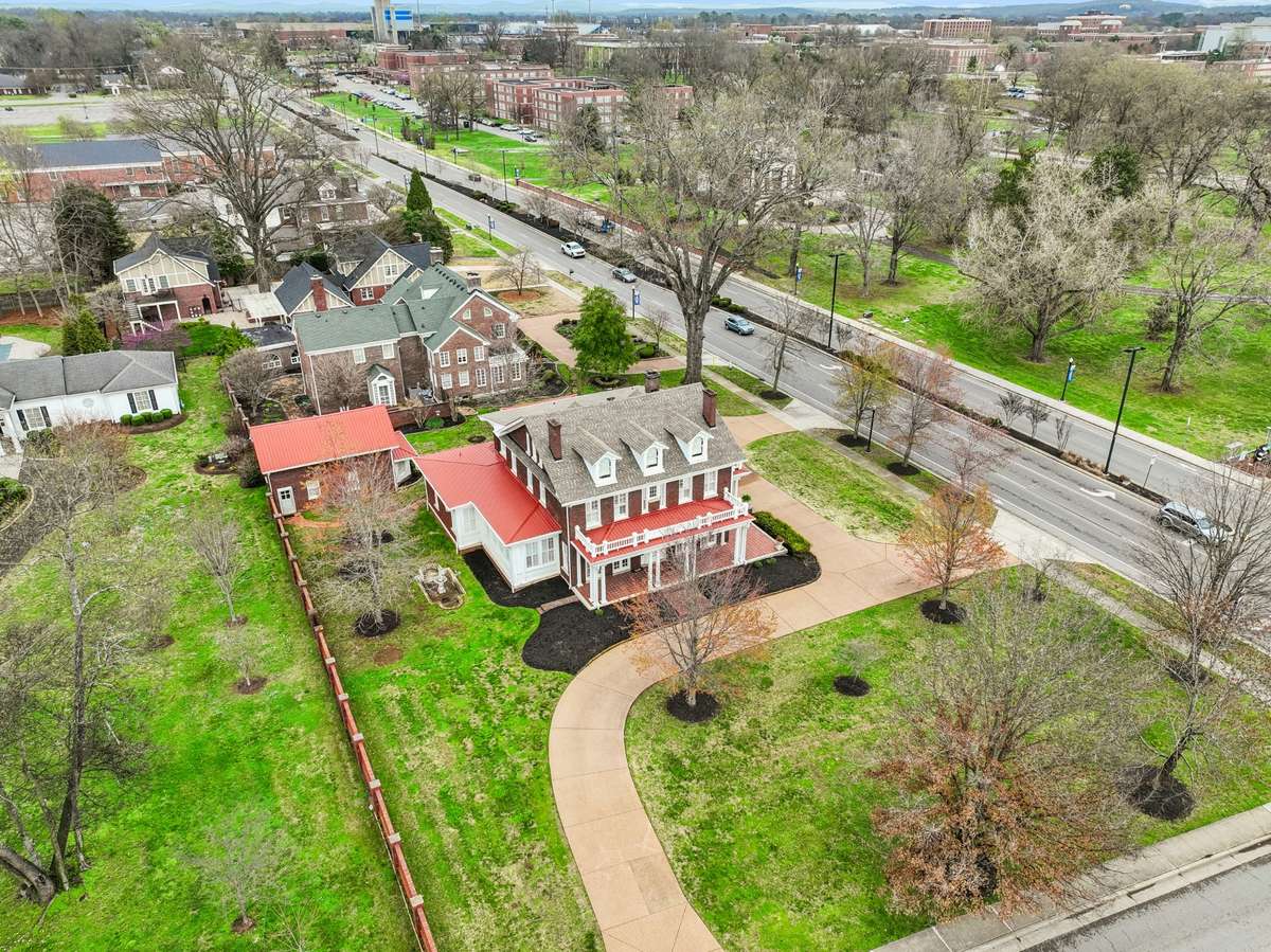 Grand Estate with circular driveway and tons of parking
