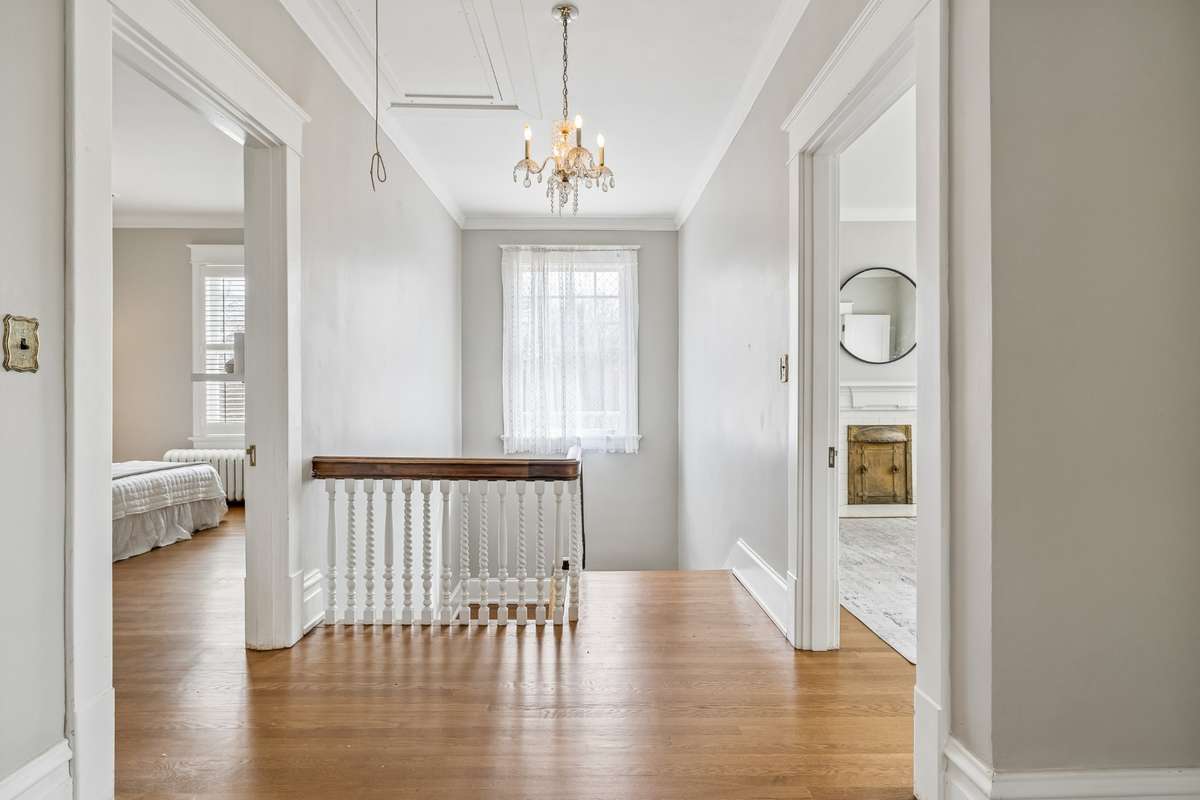Spacious Upstairs Landing features the elegance and timelessness of the house!