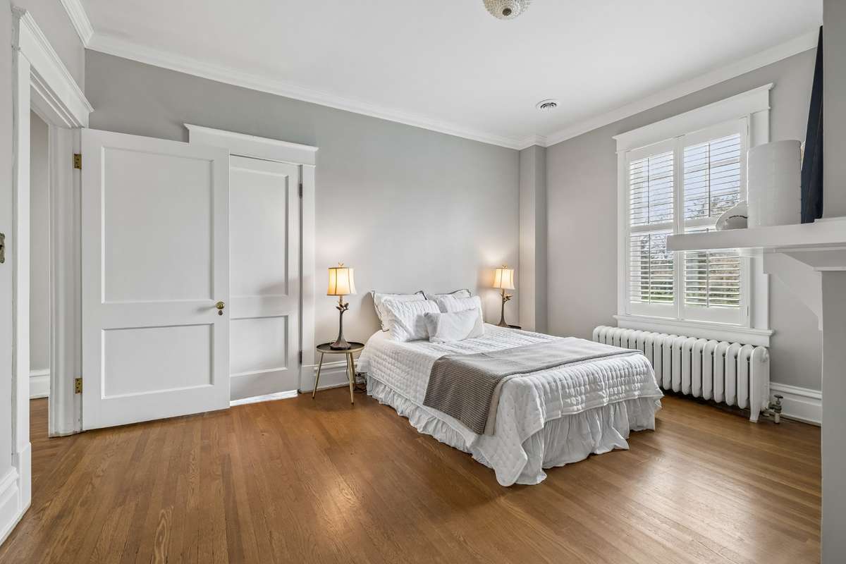 Another view of the upstairs right side at you come up the stairs bedroom with attached flex room and joins the center hall bathroom