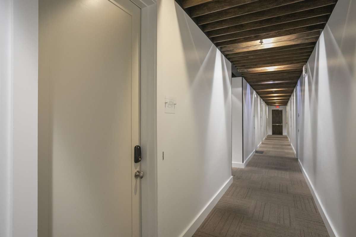 4th floor hallway view.