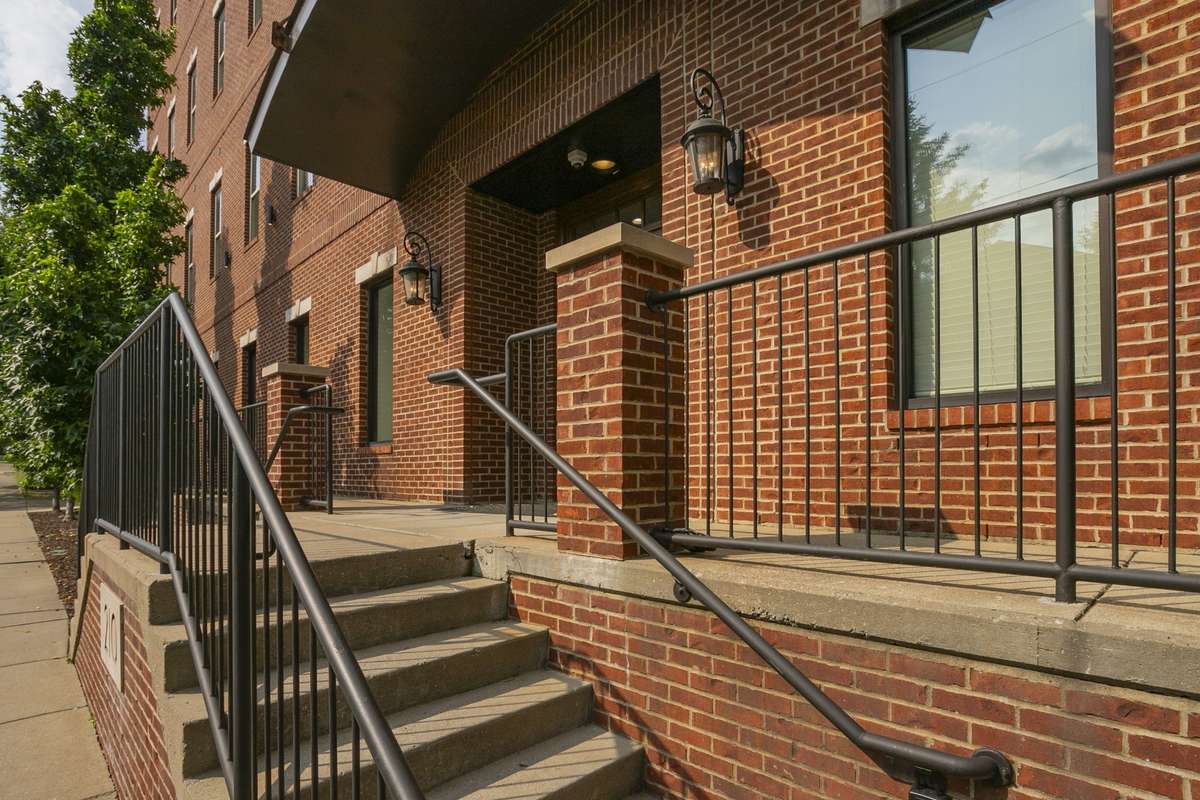 Front stairway in to teh Lofts at 30th.